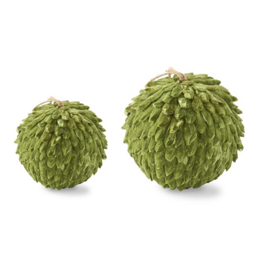 Green Petal Ornament